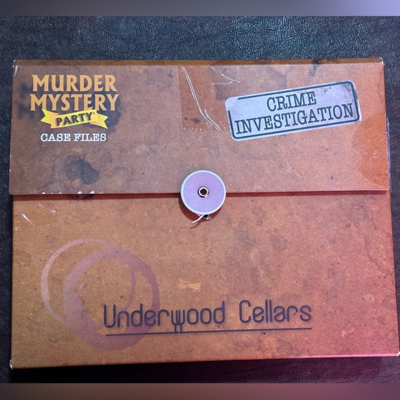 Murder Mystery Party Case Files Underwood Cellars - Picture 5 of 13